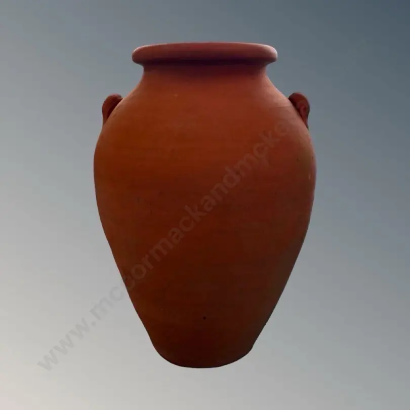Large Burrelli Terracotta Two Handled Pot H84cm Image 1++