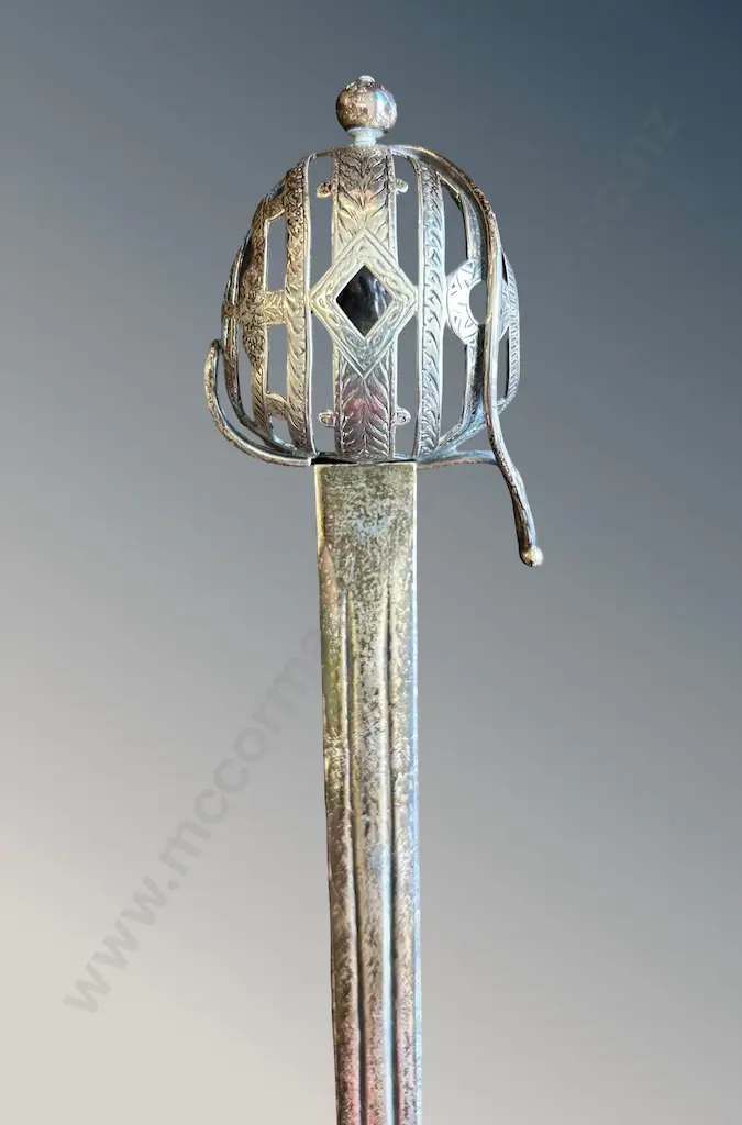 Sterling Silver Sword Letter Opener, L31cm, TW95gms Image 1++