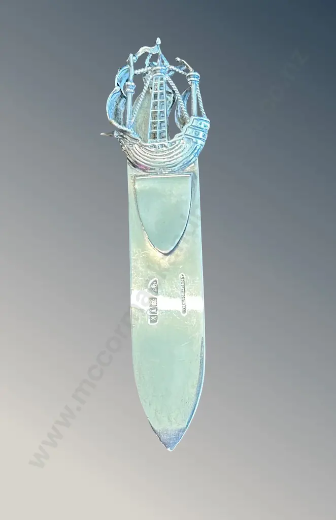 Sterling Silver J Dudley South Sea Book Mark, TW51gms Image 1++