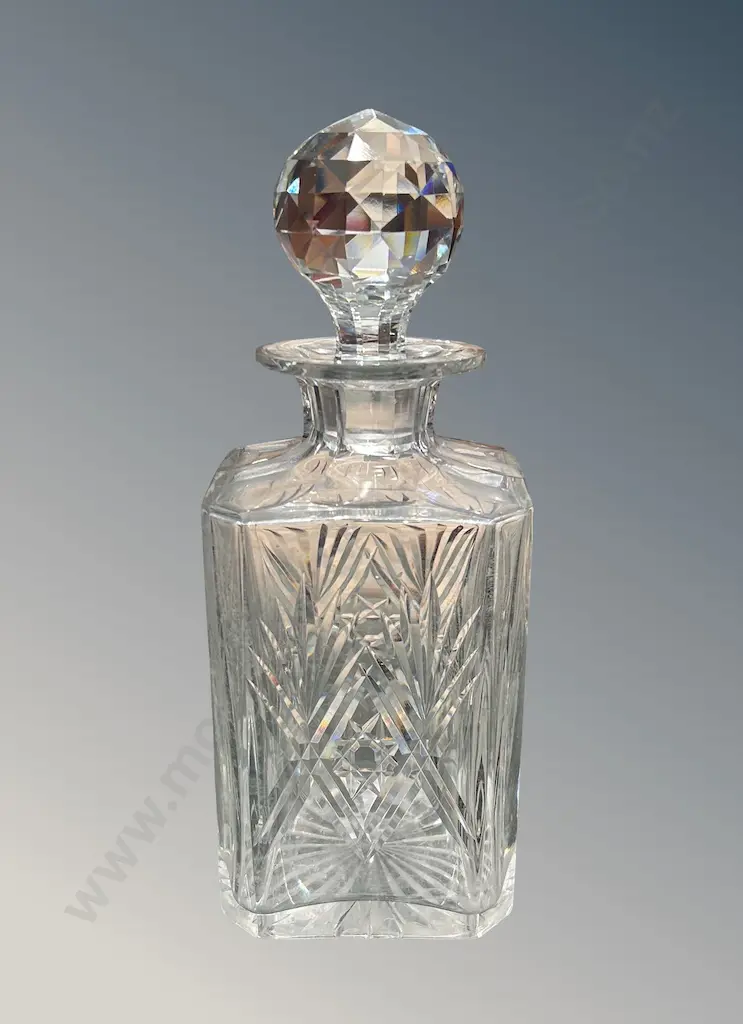 Webb Corbett Crystal Decanter Image 1++