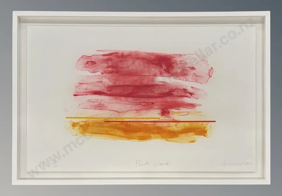 Gretchen Albrecht - Pink Clouds, 2016,  PP I/II, 600x920mm Image 1++