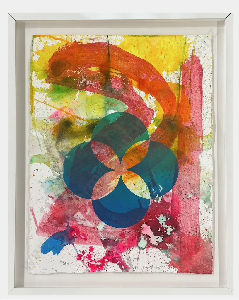 Max Gimblet - Behold, mixed media on paper, 620x475mm Image 1++