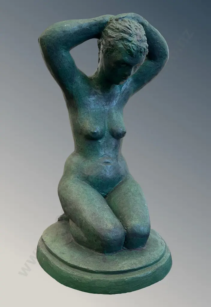 Llew Summers - Untitled Figure, 2001, slip cast ceramic, H350xW180xD240mm Image 1++