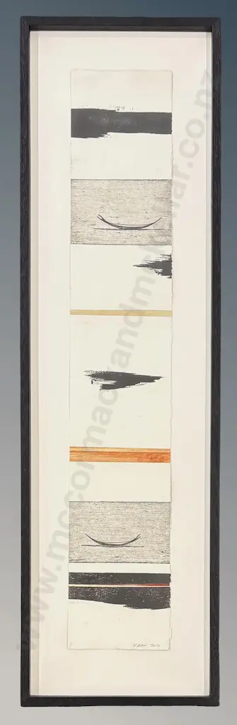 Simon Kaan - Untitled, 2016, intaglio print on paper, 705x130mm Image 1++