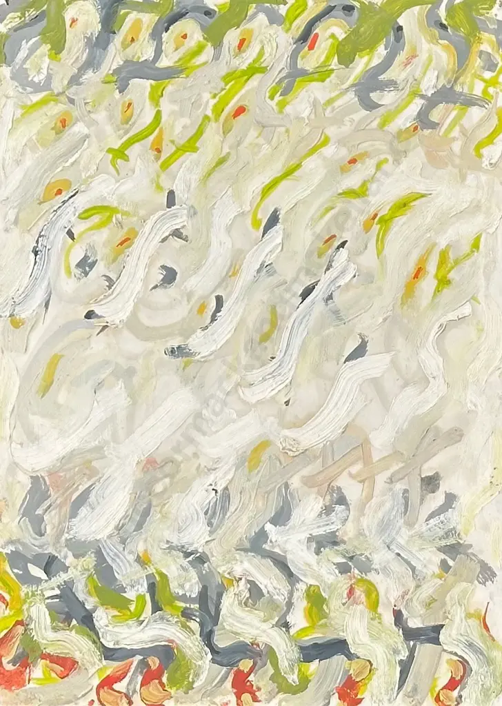 Alan Pearson - Basilicata Luce, 1980 , oil on paper, 325x240mm Image 1++