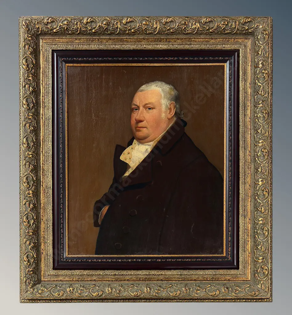 Unsigned - Portrait of a Gentleman from the Georgian Period, oil on canvas, 730x605mm Image 1++