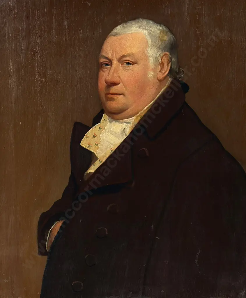 Unsigned - Portrait of a Gentleman from the Georgian Period, oil on canvas, 730x605mm Image 1++