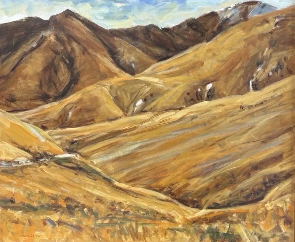 Nigel Wilson - Danseys Pass, 1997, oil on canvas, 820x1000mm Image 1++