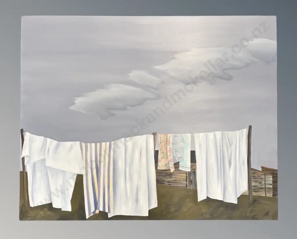 Gill Hay - Tuesday Morning, oil on canvas, 800x1000mm Image 1++