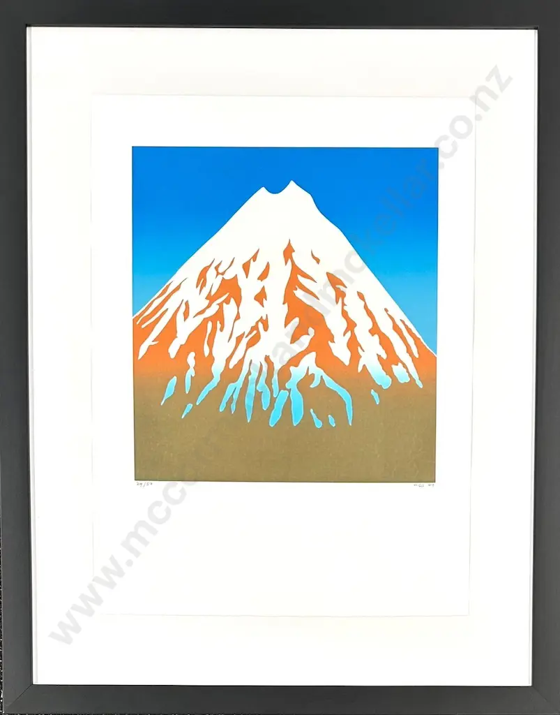 Michael Smither-Taranaki Springtime, 2009, screenprint on paper 24/50, 755 x 560mm Image 1++