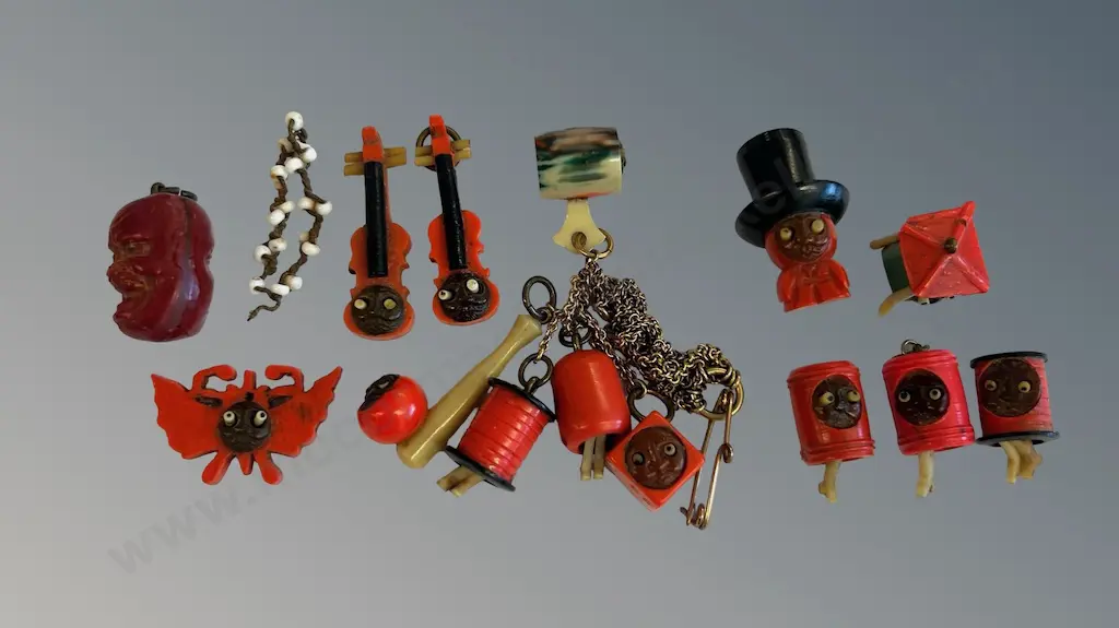 Vintage Japanese Kobe Charms Image 1++