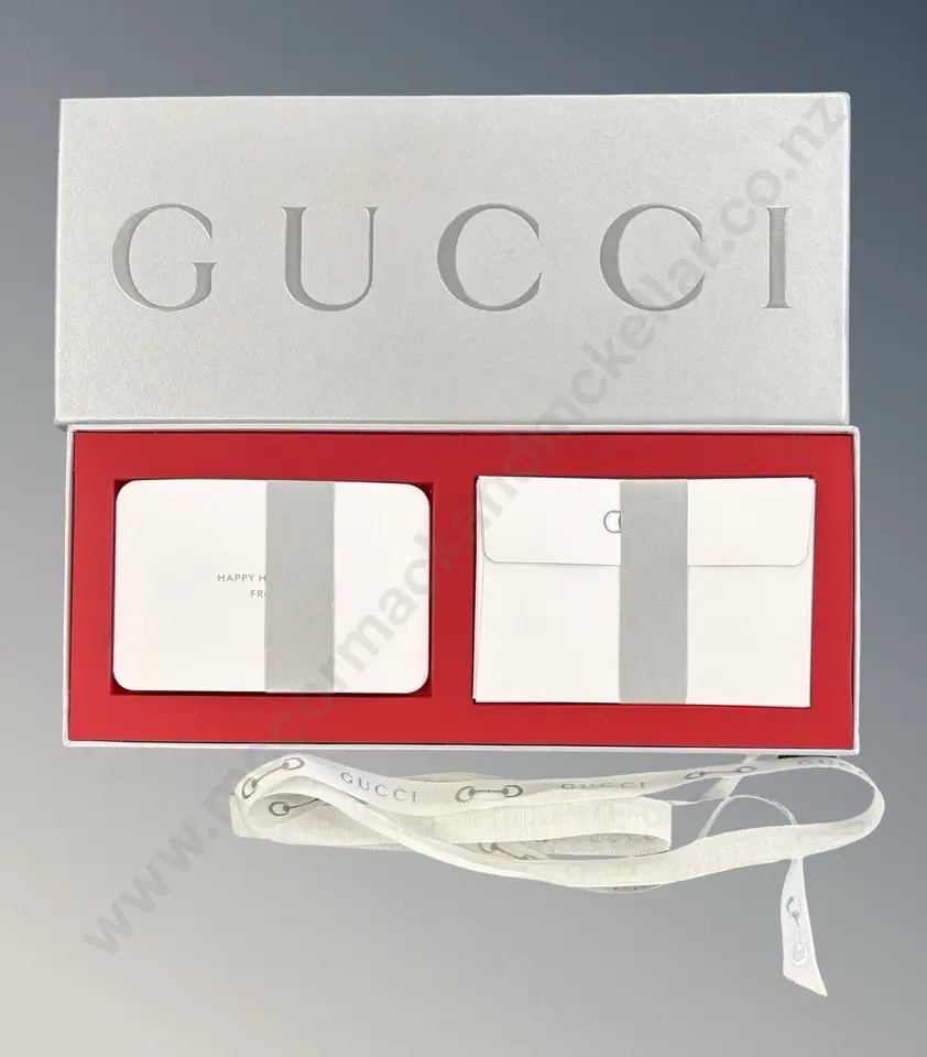 Gucci Special Edition Holiday Stationary Card Gift Set Image 1++