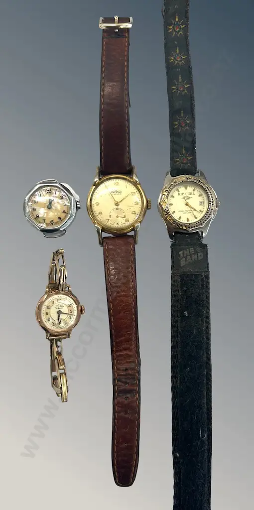 Four Assorted Wrist Watches Image 1++