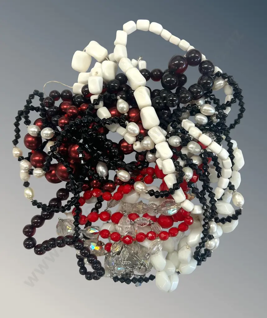 Assorted Bead Necklaces Image 1++