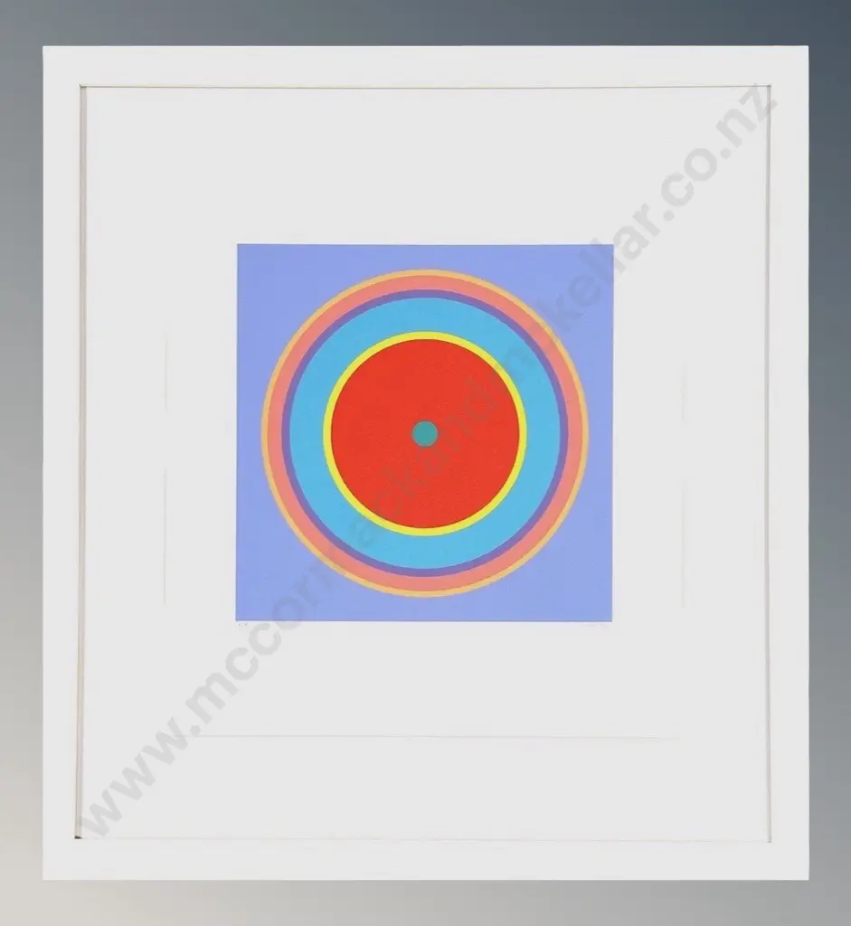 Michael Smither- Red Target 2011, Printers Proof on Paper, 610 x 560mm Image 1++