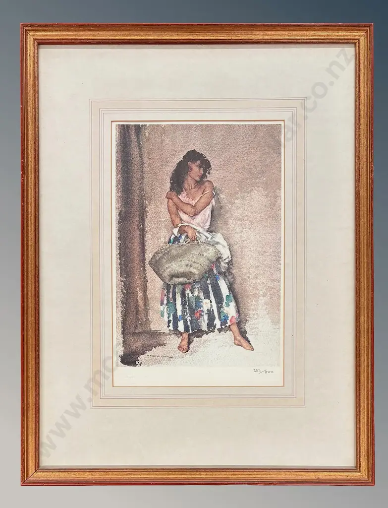 Russell Flint - Iberian Flounces, 383/850 WOP, 310x200 Image 1++