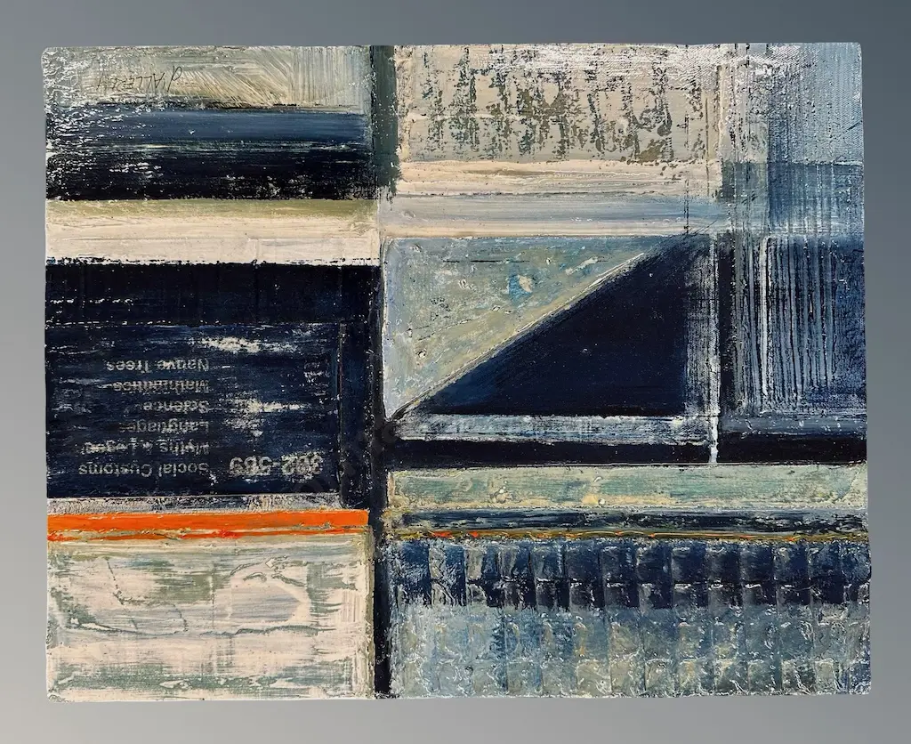 Donna Allfrey - Untitled, mixed media on canvas, 405x510mm Image 1++