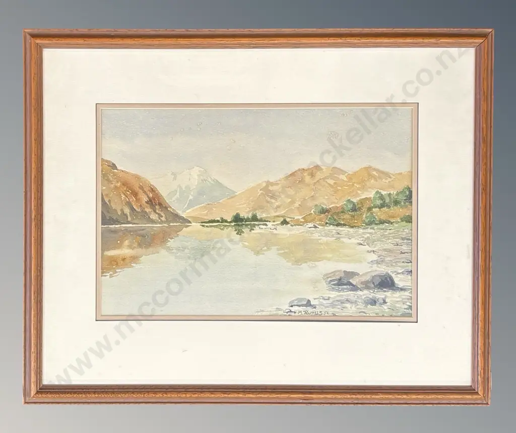M Raffills - Untitled, 1951, watercolour on paper, 230x340mm Image 1++
