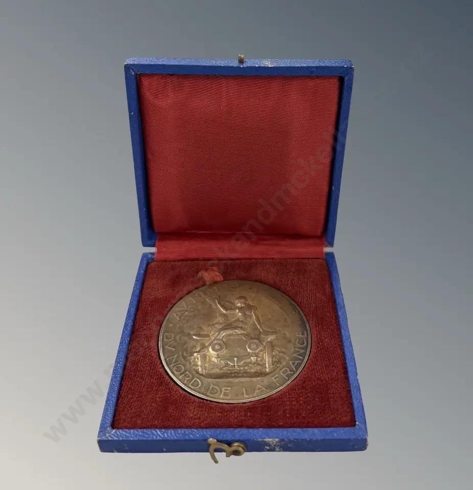 1927 Automobile Club du Nord de la France Medallion Image 1++