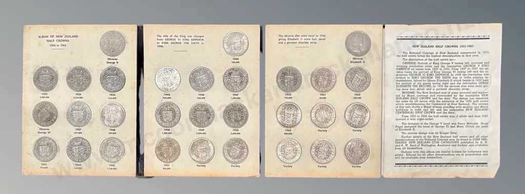 New Zealand Half Crowns Album - Full Album Image 1++