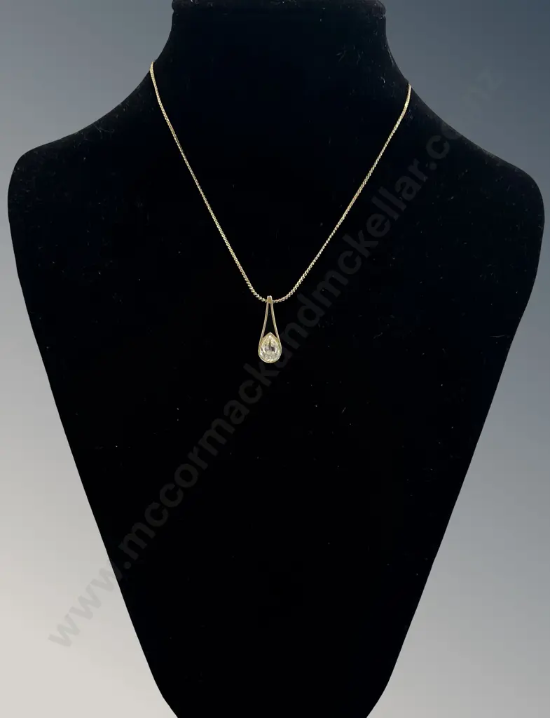 Givenchy Gold Necklace and Pendant, L40cm Image 1++
