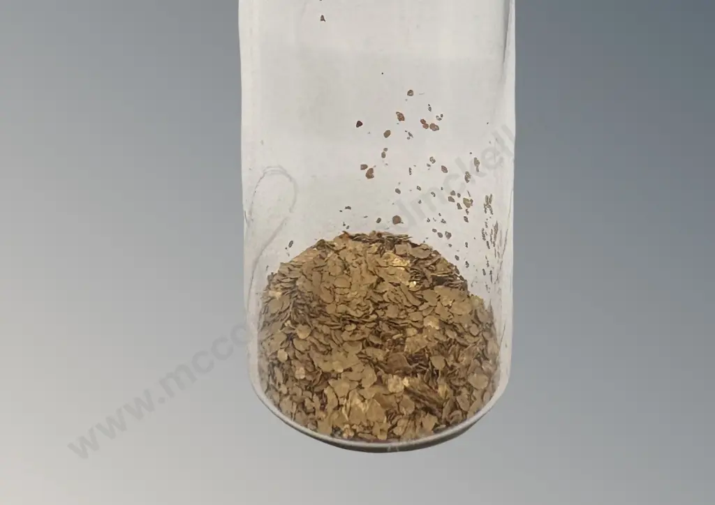 Gold Flakes in Vial TW5gms (gold only) Image 1++