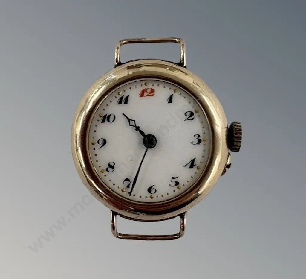 9ct Gold Watch, TW14.1gms Image 1++