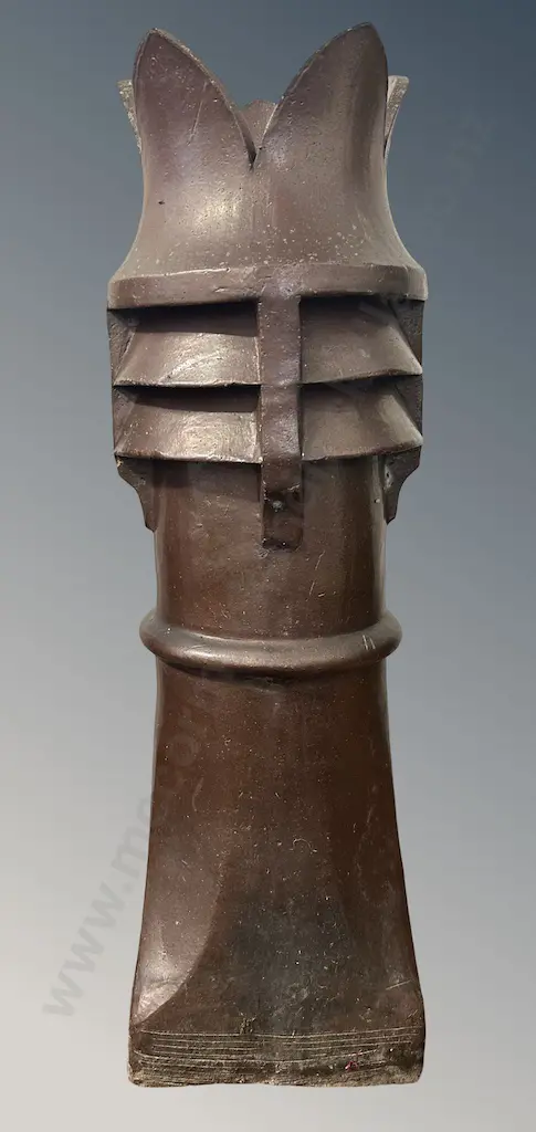 English Stoneware Kings Chimney Pot, H113cm Image 1++