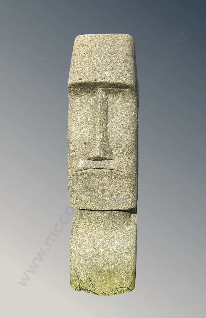 Easter Island River Rock Bust H61cm Image 1++