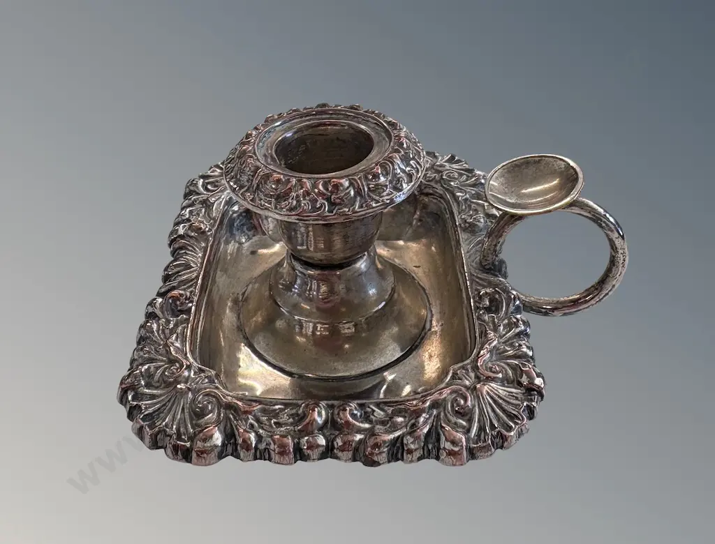 Silver Chamber Stick Image 1++