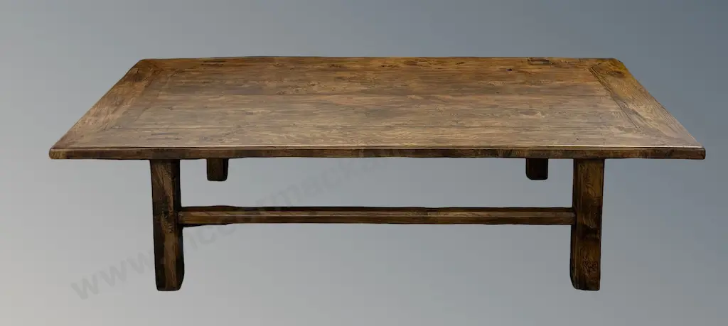 Large Oak Coffee Table, H50xL198xD85cm Image 1++