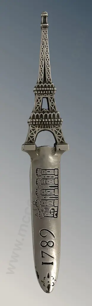 Paris Exposition Pocket Knife Letter Opener L29cm Image 1++