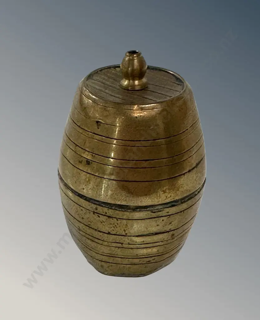 Brass Safety Barrel for Patent Vesta Lights Table Match Holder H5cm Image 1++