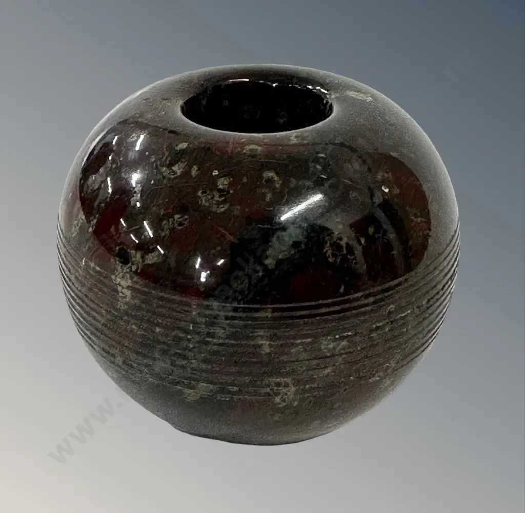 Soapstone from Truro Matchbox Holder H6cm Image 1++