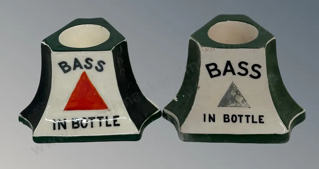 Pair of Mintons Bass & Co. Ltd Table Match Holder, AF H6.5cm Image 1++