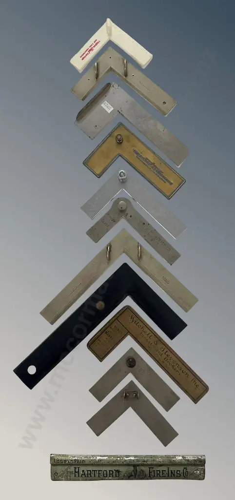 Assorted Sized Brass & Metal Advertising Cheque Cutters Image 1++