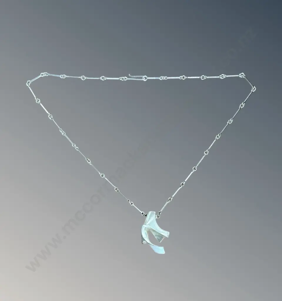 Lapponia Sterling Silver Necklace TW21gms Image 1++