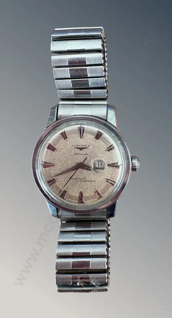 Vintage Longines Conquest Calendar, Waterproof and Automatic Wrist Watch Image 1++