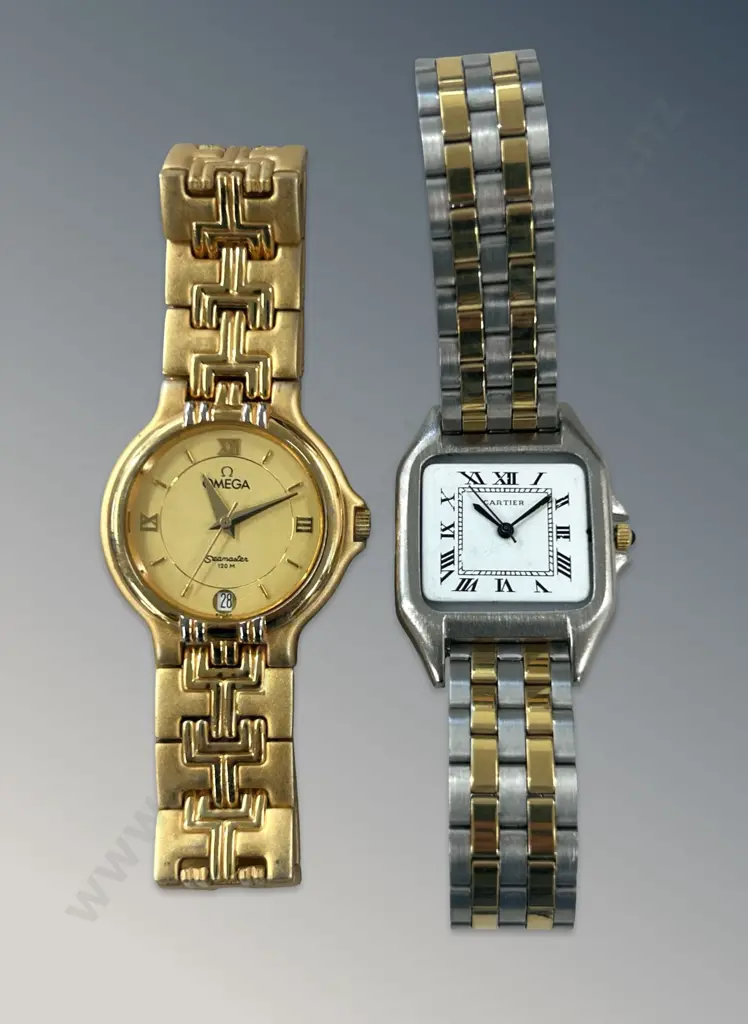 Cartier and Omega Dress Watches Image 1++