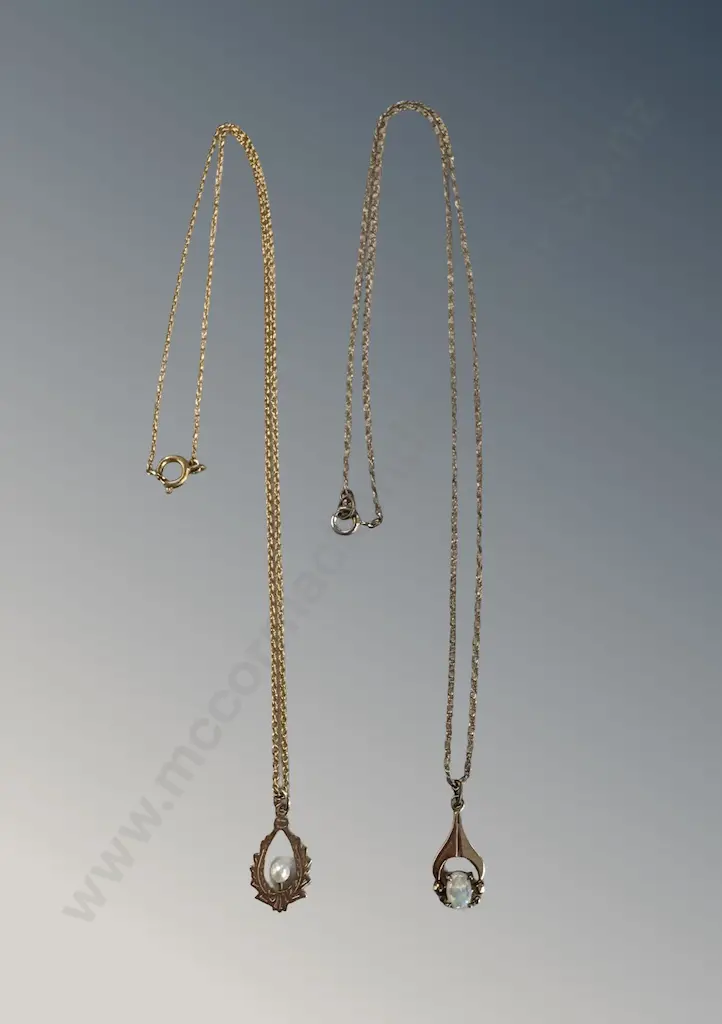 Selection of Gold Plate Chains and Pendants Image 1++