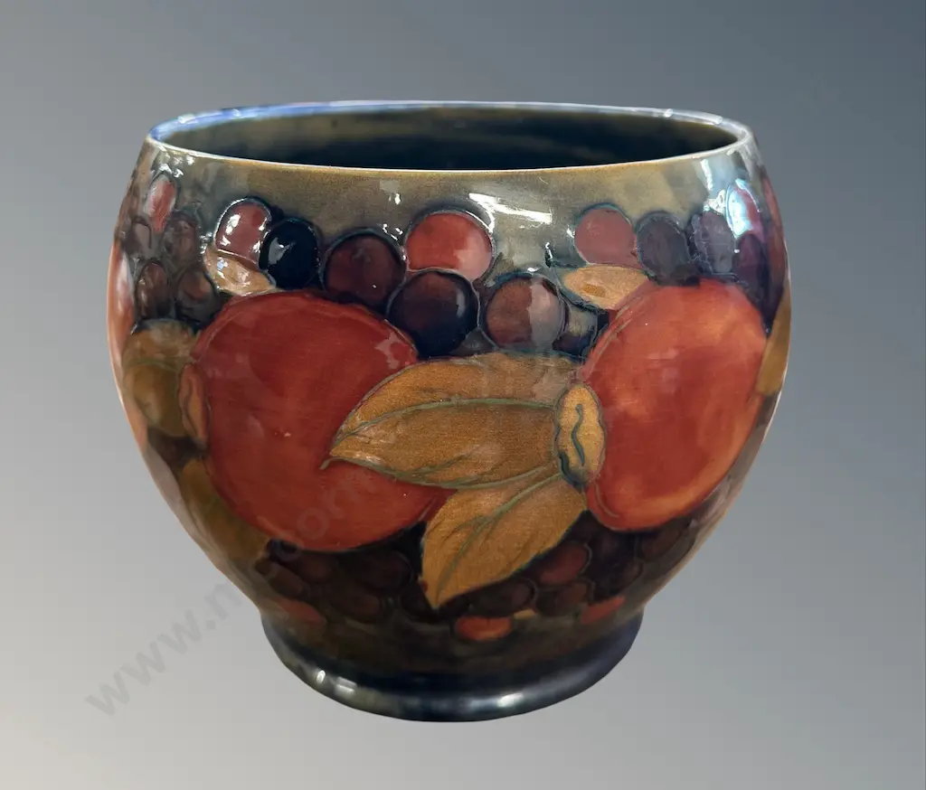Moorcroft Pomegranate Pattern Jardinière, H16cm, Dia17cm Image 1++