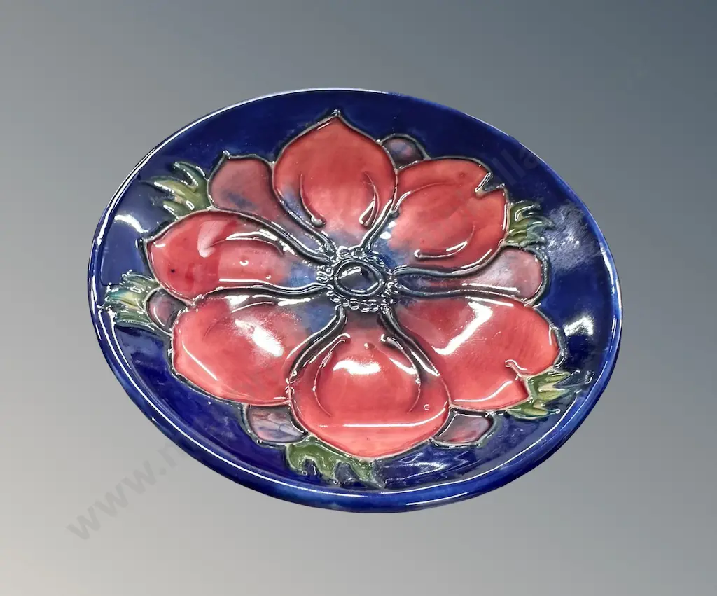 Moorcroft Hibiscus Pattern Bowl Dia12cm Image 1++