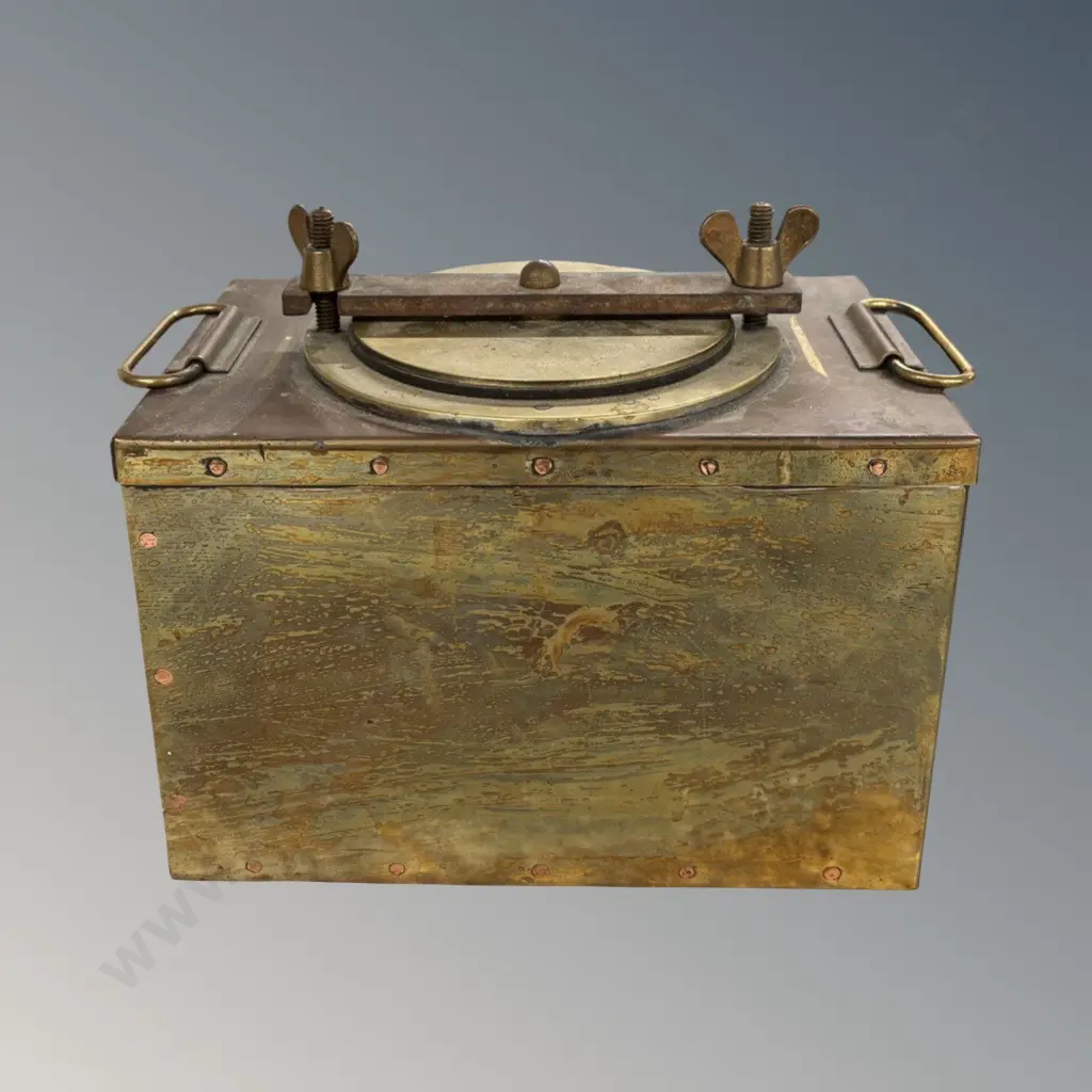Brass Ammunition Box L23.5xD15.5xH17cm Image 1++