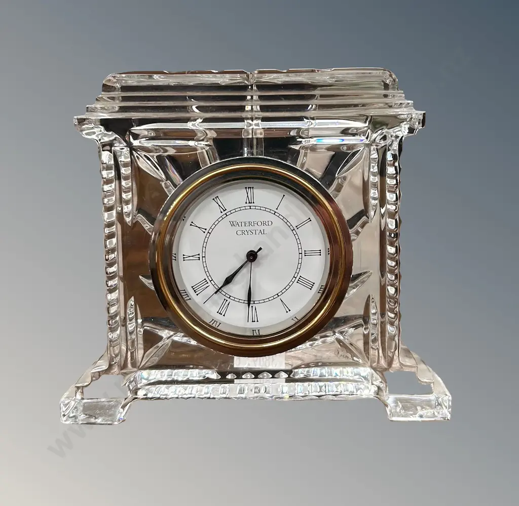 Waterford Crystal Desk Clock H13xL14cm Image 1++