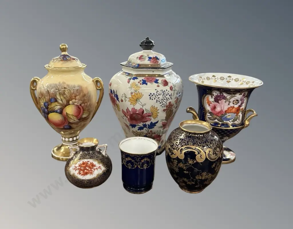 Royal Doulton, Aynsley, Phoenix Ware Assorted Vases Image 1++