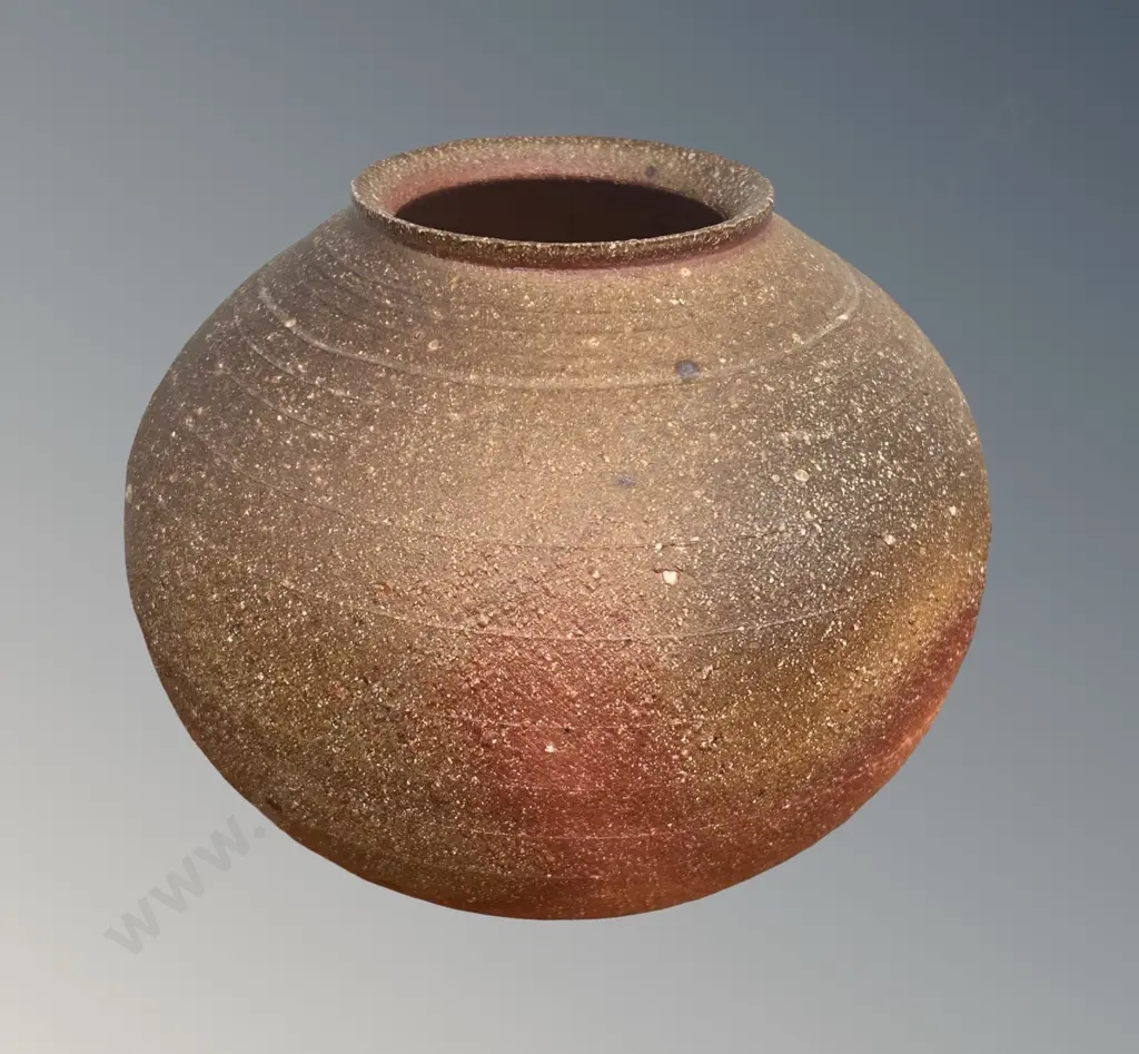 Estelle Martin - Large Pottery Vase, H24cm Image 1++