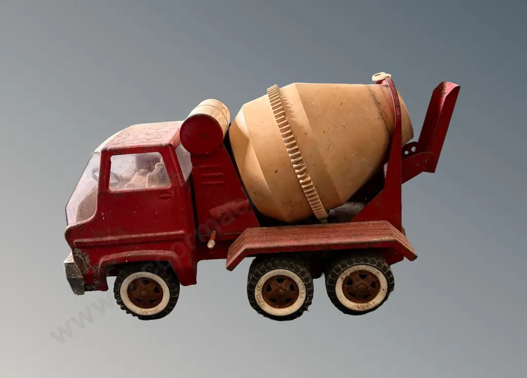 Tonka Steel Cement Mixer Truck L31cm Image 1++