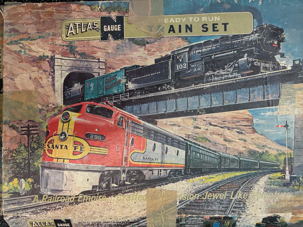 Boxed Atlas Gauge 'Ready to Run' Train Set Image 1++