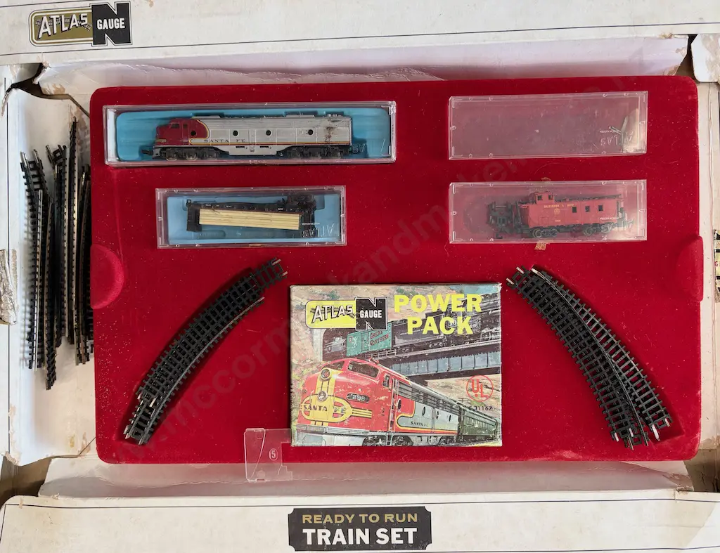 Boxed Atlas Gauge 'Ready to Run' Train Set Image 1++