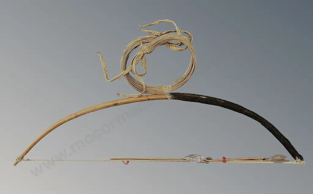 Pygmy Bow with 2 Arrows and Waist Belt Image 1++